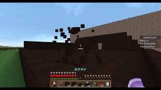 【巧克力0110直播】摸摸巧巧大結局 Minecraft #2