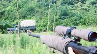 國軍安排狙擊手半路埋伏，想把共軍特工隊一網打盡，卻不料共軍隊長一招翻盤！ ️ 抗日