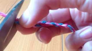 Hướng dẫn làm vòng tay handmade ( bằng dây da cói )