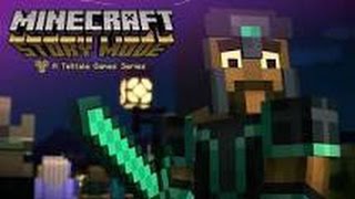 Minecraft - Story Mode крутая игра прохождение №1