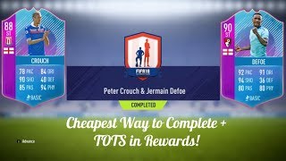 FIFA 18 UT● CHEAPEST WAY TO COMPLETE PETER CROUCH AND JERMAIN DEFOE PREMIUM SBC ● +TOTS IN REWARDS