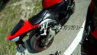 ロクダボでコケてみた【ＣＢＲ６００ＲＲ】