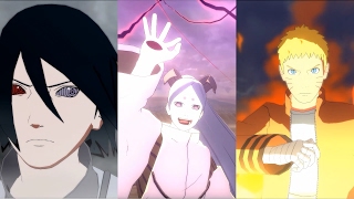 Naruto Shippuden Ultimate Ninja Storm 4 Road To Boruto NarutoxSasukexMomoshiki Trio Moveset Mod
