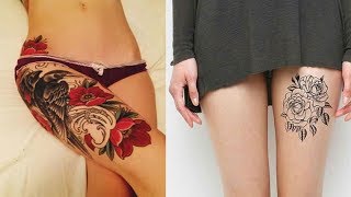 Best 25 Women's Leg Tattoos for Summer 2017-2018