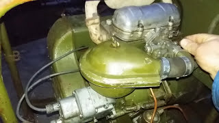 Генератор армейский 6 квт на газу ГБО. уд 25 An army generator of 6 kilowatts operates on gas