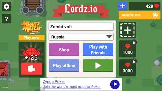 Как играть по сети в Lordz.io
