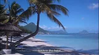 Sugar beach at flic and flac Mauritius île Maurice