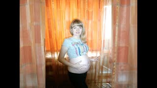 9 месяцев беременности за 1 минуту / Моя счастливая беременность / Рост живота / Теперь я мама