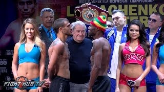 Vasyl Lomachenko vs. Nicholas Walters Full Weigh in & Face Off Video