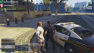 FailyV GTA V RP : Un Cerf devant le comico durant une discutions de Danton et Chang