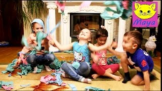 Челлендж Обмотай друга туалетной бумагой. Challenge Toilet paper.