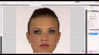 Organic Female Modeling Part 2: Lining Up Face Image Planes in Photoshop