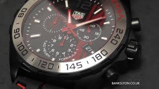 Bob's Blog: TAG Heuer Formula 1 "Senna" Special Edition 2017 Watch - CAZ1019.FT8027