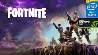 FORNITE | i3 6100 @3.7GHz | MSI GTX 1050 TI 4GB | 1080p High 60FPS