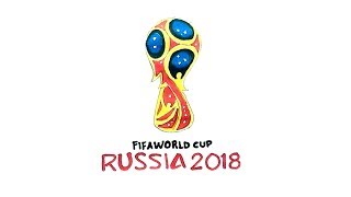 How to Draw the FIFA World Cup Russia 2018 Logo
