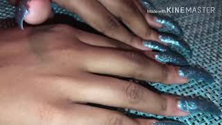 ASMR / SCRATCHING ON TABLE MAT WITH MY LONG NAILS  ? ( Read the description box pleaseeee  )
