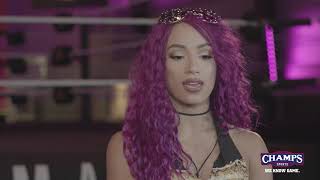 What WWE Legend Slid Into Sasha Banks' DM's?! | Her Take Ep. 43