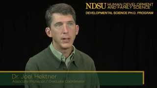 Developmental Science Phd Program at NDSU