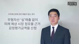 지적재산권에 관련 매출이 없는 경우