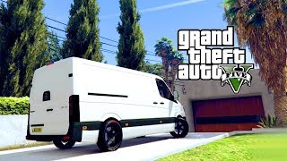 GTA 5 MOD VITA REALE: Vendo casa! Sfasciacarrozze, Mercedes Sprinter