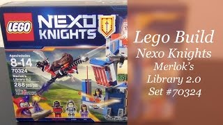 Let's Build - Lego Nexo Knights Merlok's Library 2.0 Set #70324