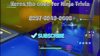 Fortnite Ninja Trivia (Creative Map)