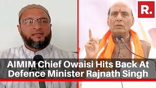 CAA Making India "Theocratic": AIMIM Chief Owaisi Hits Back At Defence Minister Rajnath Singh