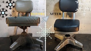 1967 American army CHAIR Restoration - Vietnam War repair - Merry X-Mas