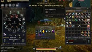 BDO: Item Drop/ ETC cost, 280 AP New Zone (test server)