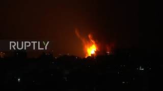 State of Palestine: IDF strike Gaza 'in response to violent riots'