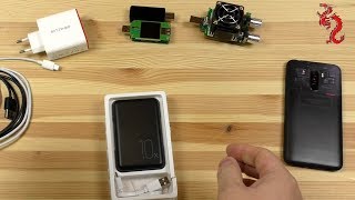 САМЫЙ МАЛЕНЬКИЙ power bank USAMS mini на 10000mAh
