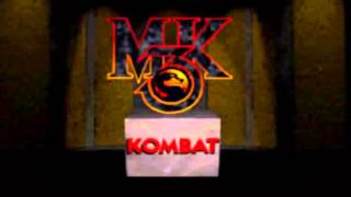 Mortal Kombat 3 PS1 Menu