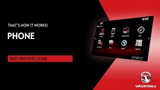 Phone | Navi 900 IntelliLink | Vauxhall