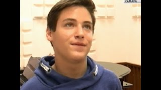 На Всероссийском конкурсе  "Синяя птица" Самару представил начинающий вокалист Валерий Макаров