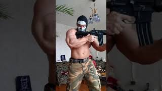BrutalMuscleGod and gun muscle show