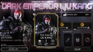 Dark Emperor Liu Kang! Mortal Kombat X (MKX) 1.8! Gameplay! IOS Android