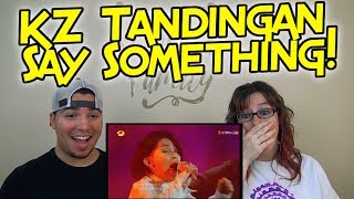 MOM & SON REACTION! KZ Tandingan Say Something - Episode 7 on The Singer 2018!