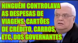 Corrupção descarada. Viagens, carros, cartões de crédito, fraude