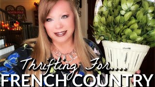 French Country Thrifting, Antiquing, and Estate Sale Finds!