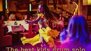 The best kids drum solo! Super Bellydance Восточные танцы. Самара. Дети