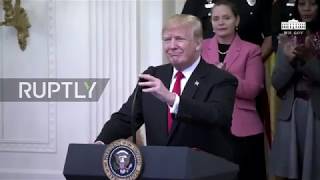 USA: Acts or threats of political violence have no place in the USA - Trump