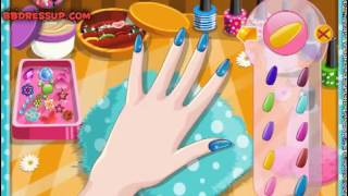 Бесплатные игры онлайн Bridal Manicure Games Маникюр игра для девочек, салон красоты