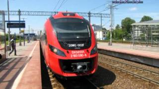 PREZENTACJA NEWAG Impuls 35We 001 i 002 dla SKM Warszawa na linii S-9