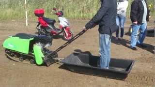 Мотобусировщик Cronus тест драйв берег реки 14.09.12
