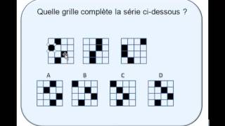 test psychotechnique grille corrigé 1