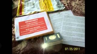 Paquete DHL con Visa Aprobada