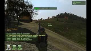ArmA 2 Warfare moments Сумасшедший командир
