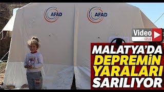 Malatya Depremin Yaralarını Sarmaya Çalışıyor