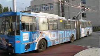A new terminus (Trolejbusy na novém terminálu)