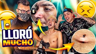 Hice LLORAR a MI HERMANO con estas PERFORACIONES en SU CUERPO - Yolo Aventuras ft. Sofia Castro